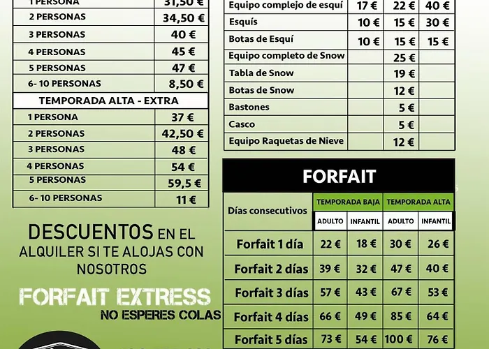 Estacion De Esqui De - Moderno A Pie De Pista Апартаменты Сан-Исидро